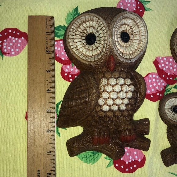 Vintage foam craft 1981 owls - Picture 2 of 12